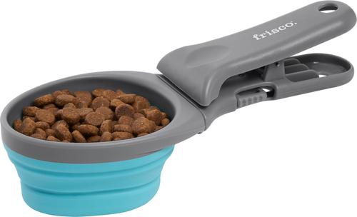 Show full view: Frisco 2-in-1 Collapsible Food Scoop with Clip, Small: 1 cup slide 3 of 7