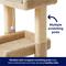 Show in main carousel: Frisco 32-in Real Carpet Solid Wood Cat Tree with Toy, Beige slide 4 of 7