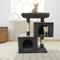 Show in main carousel: Frisco 33-in Faux Fur Cat Tree & Condo, Dark Charcoal slide 1 of 8