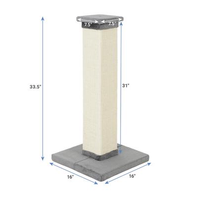 Frisco 33.5-in Sisal Cat Scratching Post