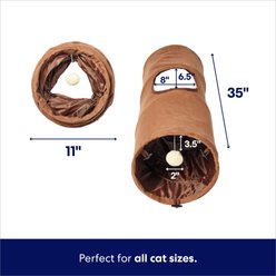 Frisco 35-in Foldable Crinkle Play Tunnel with 1 Window slide 2 of 5