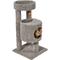 Show in main carousel: Frisco 36-in Real Carpet Wooden Cat Tree with Condo, Gray slide 3 of 8