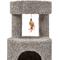 Show in main carousel: Frisco 36-in Real Carpet Wooden Cat Tree with Condo, Gray slide 5 of 8
