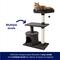 Show in main carousel: Frisco 38-in Cat Tree with Condo, Top Perch & Toy, Charcoal slide 3 of 7