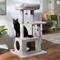Show in main carousel: Frisco 40-in Faux Fur Cat Tree & Condo, Gray slide 1 of 8