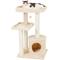 Show in main carousel: Frisco 42-in Heavy Duty Faux Fur Cat Tree & Condo, Cream slide 7 of 10