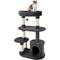 Show in main carousel: Frisco 48.25-in Heavy Duty Faux Fur Cat Tree & Condo, Dark Charcoal slide 3 of 8