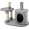 Show in main carousel: Frisco 48.25-in Heavy Duty Faux Fur Cat Tree & Condo, Gray slide 6 of 8