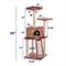 Show in main carousel: Frisco 52-in Faux Fur Cat Tree & Condo, Brown slide 3 of 9