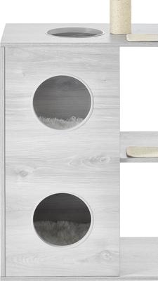 Show full view: Frisco 52-in Modern Cat Tree & Condo, Gray slide 3 of 10