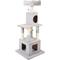 Show in main carousel: Frisco 54 in Faux Fur Cat Tree & Condo, Gray slide 3 of 7