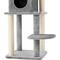 Show in main carousel: Frisco 55-in Faux Fur Cat Tree & Condo, Gray slide 6 of 8