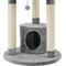 Show in main carousel: Frisco 59.5-in Heavy Duty Faux Fur Cat Tree & Condo, Gray slide 6 of 8