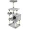 Show in main carousel: Frisco 59-in Faux Fur Cat Tree & Condo, Gray slide 7 of 10