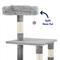 Show in main carousel: Frisco 62-in Faux Fur Cat Tree & Condo, Gray slide 5 of 8