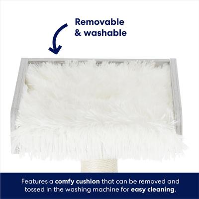 Show full view: Frisco 62-in Modern Cat Tree & Condo, Gray slide 5 of 10