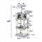 Show in main carousel: Frisco 64-in Cat Tree with Hammock, Condo, 2 Top Perches with Bed, Gray slide 2 of 7