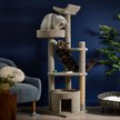 Show in main carousel: Frisco 64-in Real Carpet Solid Wood Cat Tree & Condo, Gray Speckled slide 1 of 6