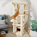 Frisco 65-in XXL Heavy Duty Cat Tree, Cream