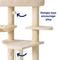 Show in main carousel: Frisco 65-in XXL Heavy Duty Cat Tree, Cream slide 5 of 9