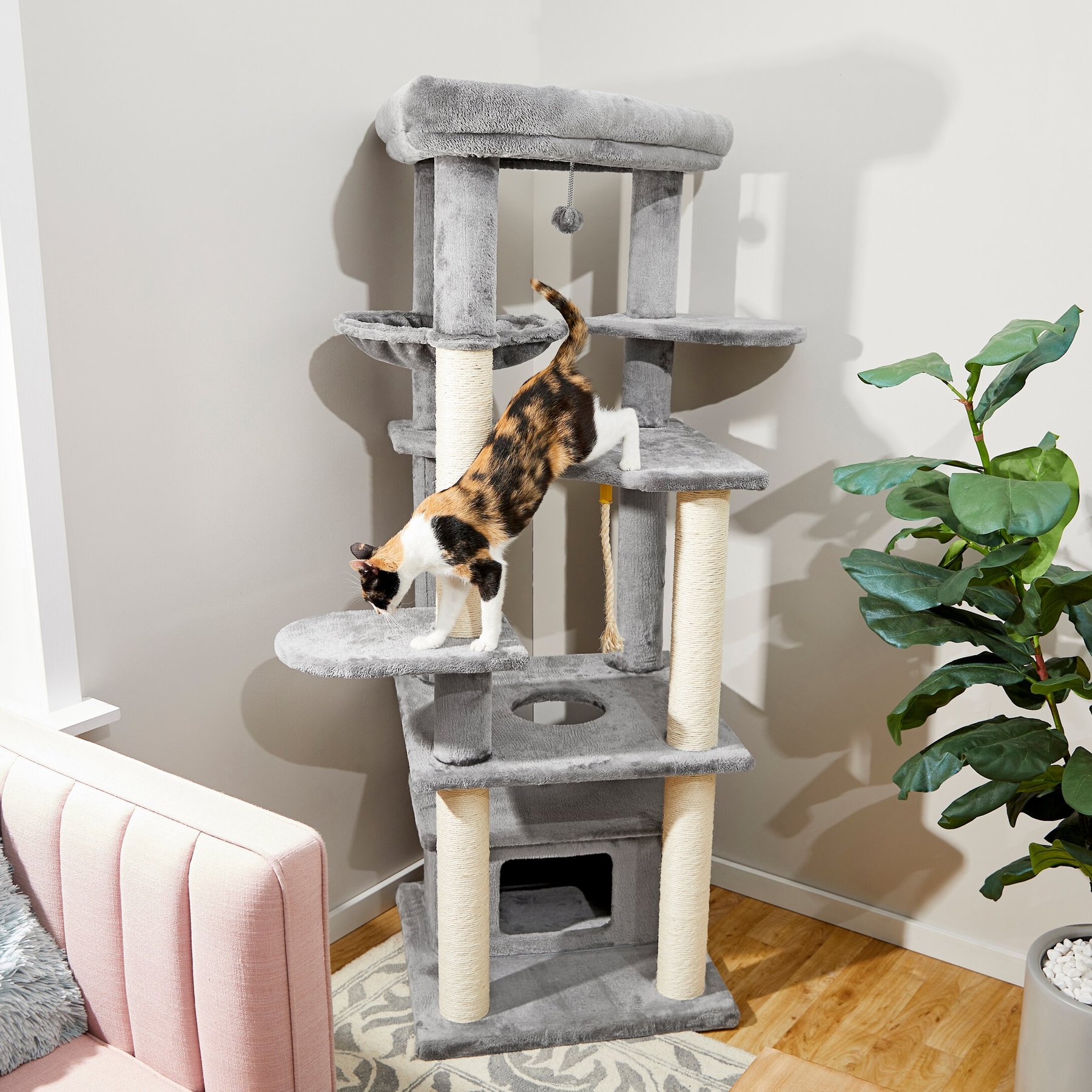 best cat tree for fat cats