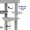 Show in main carousel: Frisco 65-in XXL Heavy Duty Cat Tree, Gray slide 4 of 8