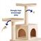 Show in main carousel: Frisco 68-in Faux Fur Cat Tree & Condo, Cream slide 3 of 6