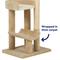 Show in main carousel: Frisco 69-in Real Carpet Solid Wood Cat Tree, Beige slide 3 of 8
