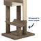 Show in main carousel: Frisco 69-in Real Carpet Solid Wood Cat Tree, Gray slide 3 of 8