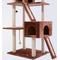 Show in main carousel: Frisco 72-in Large Base Faux Fur Cat Tree & Condo, Brown slide 5 of 8