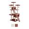 Show in main carousel: Frisco 72-in Large Base Faux Fur Cat Tree & Condo, Brown slide 6 of 8