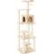 Show in main carousel: Frisco 78-in Faux Fur Cat Tree & Condo, Cream slide 6 of 8