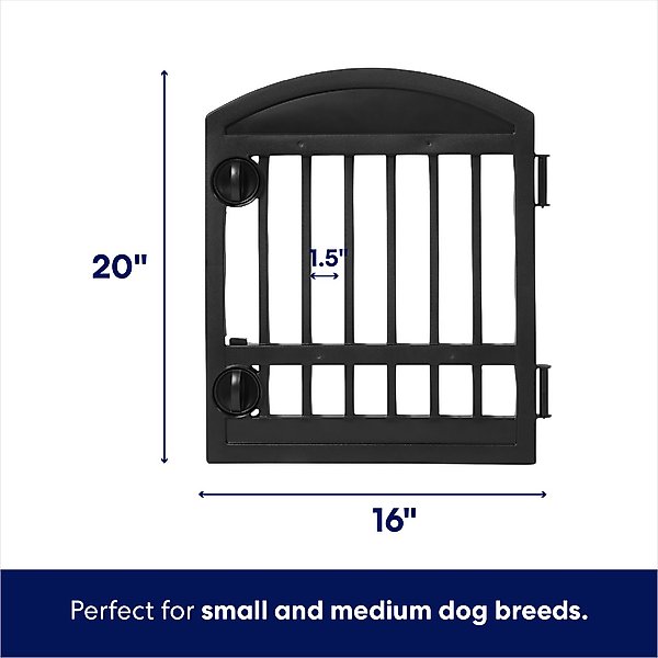 Frisco 8-Panel Plastic Exercise Dog Playpen