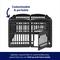 Show in main carousel: Frisco 8-Panel Plastic Exercise Dog Playpen, 34"H, Black slide 4 of 11