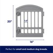 Show in main carousel: Frisco 8-Panel Plastic Exercise Dog Playpen, 34"H, Gray slide 3 of 11