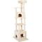 Show in main carousel: Frisco 80-in Faux Fur Cat Tree & Condo, Cream slide 3 of 7
