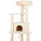 Show in main carousel: Frisco 80-in Faux Fur Cat Tree & Condo, Cream slide 4 of 7