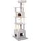 Show in main carousel: Frisco 80-in Faux Fur Cat Tree & Condo, Gray slide 3 of 7
