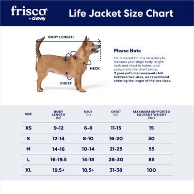 Show full view: Frisco Active Dog Life Jacket, X-Large slide 2 of 11