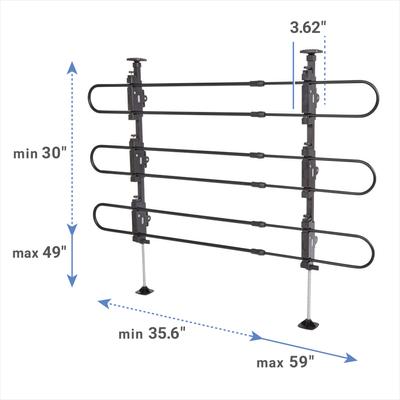 Show full view: Frisco Adjustable Metal Dog Car and SUV Barrier slide 3 of 9
