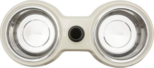 Show full view: Frisco Adjustable Stainless Steel Double Elevated Dog Bowls, Large: 7 cup slide 4 of 8