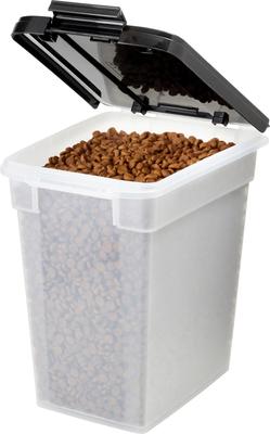 Show full view: Frisco Airtight Food Storage Container, Clear/Black, 12.75-qt slide 4 of 9