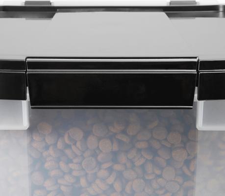 Show full view: Frisco Airtight Food Storage Container, Clear/Black, 32.5-qt slide 6 of 10