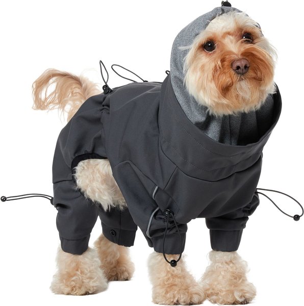 Frisco All Weather Bonded Dog Suit with Knit Snood