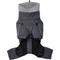 Show in main carousel: Frisco All Weather Bonded Dog Suit with Knit Snood, Charcoal, XX-Large slide 4 of 10