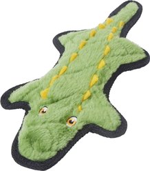 Frisco Alligator Stuffing-Free Flat Plush Squeaky Dog Toy, Medium
