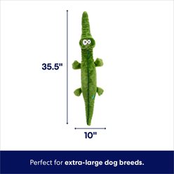 Frisco Alligator Wagazoo Plush Squeaky Dog Toy, X-Large slide 2 of 6