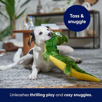 Show full view: Frisco Alligator Wagazoo Plush Squeaky Dog Toy, X-Large slide 5 of 7