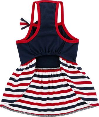 Show full view: Frisco American Cutie Dog & Cat Sundress, Stripes, Large slide 4 of 7