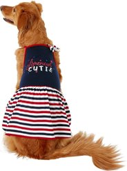 Frisco American Cutie Dog & Cat Sundress, Stripes, XX-Large